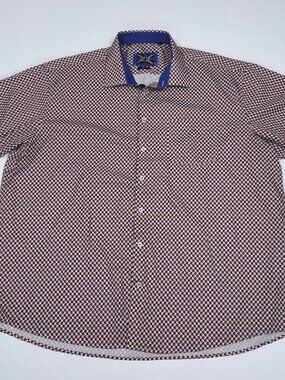 SOUL OF LONDON men's short-sleeves non-iron shirt size 2XL
